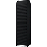 Rollladen für Aktenschrank, schwarz