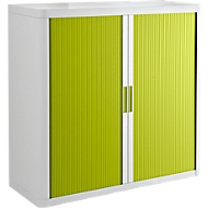 Rollladenschrank, H 1040 mm, weiß/grün