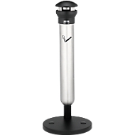 Rubbermaid Standascher Infinity, Vollmetall, mit 4,9 L Inneneimer, für Außenbereich