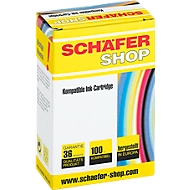 Schäfer Shop Tintenpatrone Nr. 950XL, kompatibel zu CN045AE, schwarz
