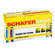 Schäfer Shop Tonercartridge, kompatibel zu FC-E30, schwarz