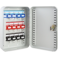 ALCO-Albert Schlüsselkassette Stahl - Sicherheitsbox Für 20 Schlüssel 20x16x8 Cm