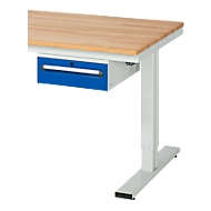 Schubladenblock, 1 Schublade, für Arbeitstische Serie adlatus 300, Tragkraft 35 kg