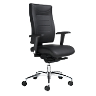 Siège de bureau SSI PROLINE P3+ DELUXE, mécanisme 3D, sans accoudoirs, dossier haut, sans repose-tête