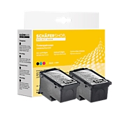 Sparset 2 Schäfer Shop Tintenpatronen, kompatibel zu Canon PG-545XL/CLI-546XL (Multipack)