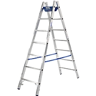 Sprossendoppelleiter, 2 x 6 Sprossen, + Toolbag GRATIS