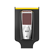 Ständer für Seifen- und Desinfektionsspender Rubbermaid AutoFoam, freistehend, aus Stahl, H 930 mm, schwarz