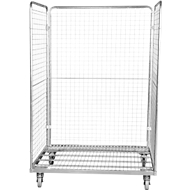 Stahlrollbehälter 800 x 1200 mm, in Europaletten-Abmessung