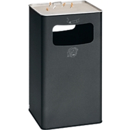 Standascher, antik-silber Struktur