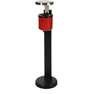 Standascher Rondo Senior, Volumen 2,4 Liter, , mit Regendach, rot