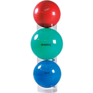 Stapelhilfe für Gymnastikbälle, durchsichtig, für Bälle von 55 bis 120 cm, 3er Set