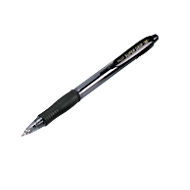 SUPER GRIP Kugelschreiber,  schwarz, 12 Stück