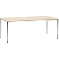 Table de réunion, 2000 x 800 mm, coloris érable