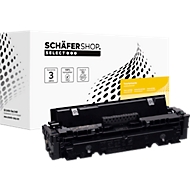 Toner Schäfer Shop, kompatibel zu Toner Canon 045H 1243C002, Druckreichweite ca. 2200 Seiten, gelb