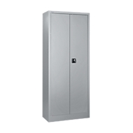 Universalschrank, Stahl, abschließbar, T 400 x H 1935 x B 800 mm, 5 OH, alusilber