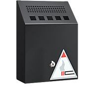 Wandascher ohne Dach