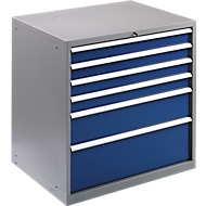 Werkzeugschrank WSK 5410-6E, 6 Schubladen, 1000 mm hoch