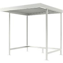 Overkappingssysteem model Leipzig, enkelzijdig, basiselement, 1600 mm diep, 2250 mm breed