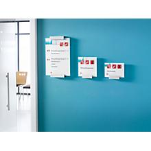 Plaque de porte design en verre 