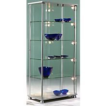 Staande presentatievitrine Forum V,  bxdxh 830 x 430 x 1760 mm