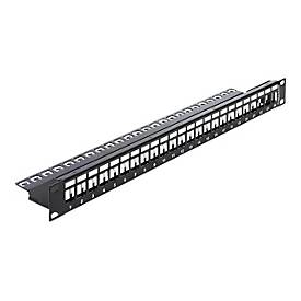 "Delock Keystone Patch Panel - Patch Panel - 1U - 19""