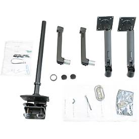  Dual Monitorarm Ergotron LX 45-509-224, für 2 Monitore, bis 40″, bis 20 kg, VESA Halterung, höhenverstellbar, schwarz
