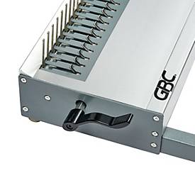  GBC CC500 CombBind Schließgerät – manuell, bis 500 A4‑Blätter, für Plastik‑Bindekämme, Büro/Homeoffice