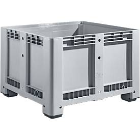  Industriebox, mit 4 Füßen, geschlossen, 610 Liter