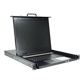 "Inter-Tech KVM-1708 LED - KVM-Konsole - 43.2 cm (17")"