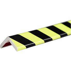  Knuffi® Eckschutzprofil Typ H+, 1-m-Stück, gelb/schwarz neon