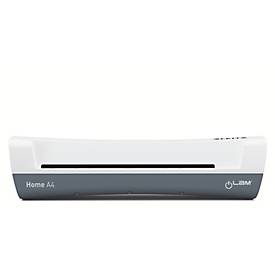  Leitz iLAM Home A4 Laminiergerät – 3 Min, 80–125 µm, LED, Entriegelungshebel, Cutter & Eckenabrunder, DIN A4