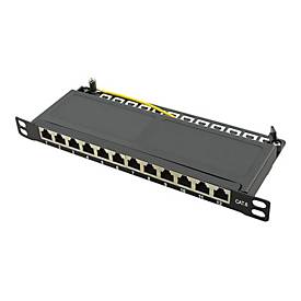 "LogiLink Patch Panel - 0.5U - 10""