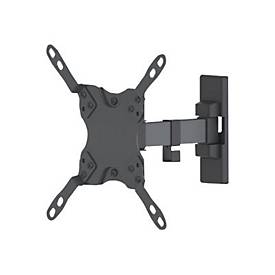 "Manhattan TV & Monitor Mount, Wall, Tilt and Swivel, 1 screen, Screen Sizes: 13-42", Black, VESA 75x75 to 200x200mm, Ma