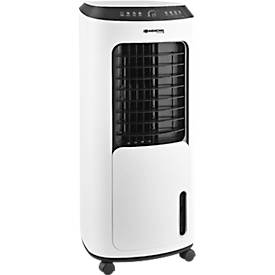  Sonnenkönig Air Fresh 15, 3 niveaux de ventilation, écran LED, panneau de commande Soft-Touch, auto-oscillation, télécommande, noir/blanc 