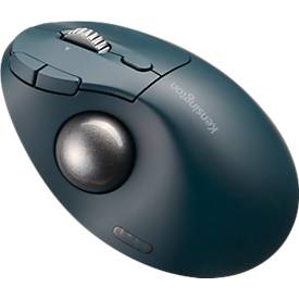 Trackball Kensington Pro Fit Ergo TB550, ergonomisches Design, 7 Tasten, Bluetooth, 400/800/1200/1600 DPI, Plug & Play, 