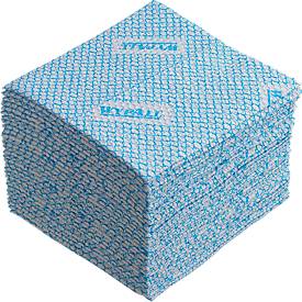Wischtücher WypAll® X80Plus, gefaltet, 8 Beutel á 30 Tücher, blau