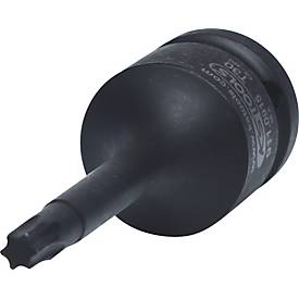 1/2" Kraft-Bit-Stecknuss Torx, lang, T30