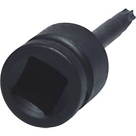 1/2" Kraft-Bit-Stecknuss Torx, lang, T30