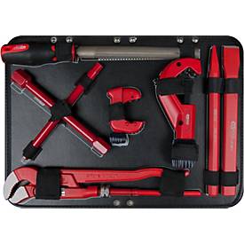 1/4'+1/2' Sanitär-Werkzeugkoffer, 95-tlg