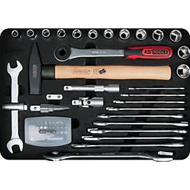 1/4'+1/2' Sanitär-Werkzeugkoffer, 95-tlg