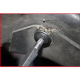 1/4' + 10 mm Torx- und Innensechskant-Schrauben-Ausdreher-Satz, 34-tlg