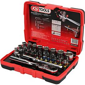 1/4' TORSIONpower Bit-Stecknuss-Box, 33-tlg