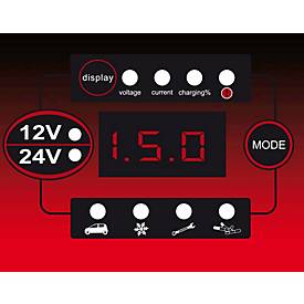 12V + 24V SMARTcharger Hochfrequenz-Batterieladegerät 25A/12,5A