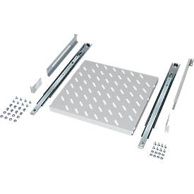 19' Fachboden, mit Vollauszug, Tiefe 600 mm