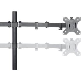 2-fach-Monitorarm Neomounts by Newstar FPMA-D550DBLACK, bis 32“, neig-/dreh-/schwenkbar, höhen- & tiefenverstellbar