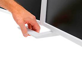 2-fach Monitorhalterung Ergotron HX Desk Dual, bis 32 Zoll, Tischhalterung, höhenverstellbar