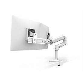 2-fach Monitorhalterung Ergotron LX Desk Dual, bis 25 Zoll, Tischhalterung, höhenverstellbar
