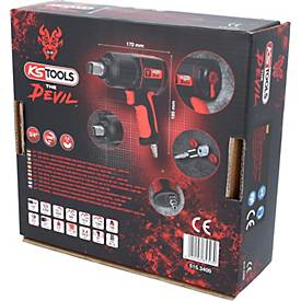 3/4' THE DEVIL Hochleistungs-Druckluft-Schlagschrauber, 2000Nm