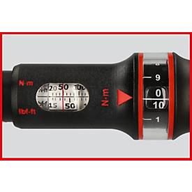 3/8" ERGOTORQUE®precision Ratschen-Drehmomentschlüssel Drehknopf, 10-50Nm