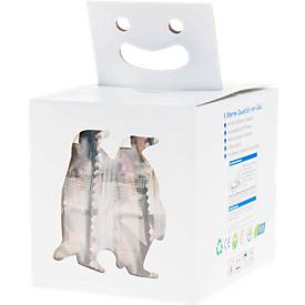 3er-Set Schriftband kompatibel zu Brother Beschriftungsband TZe-231, weiß/schwarz, L 8 m x B 12 mm